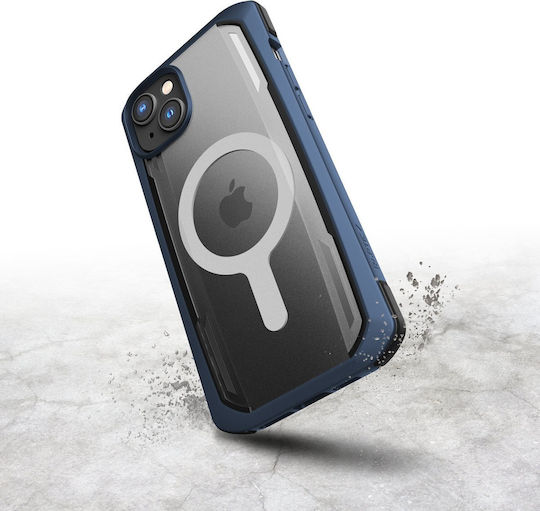 X-Doria Raptic Secure Back Cover Plastic / Silicone Blue (iPhone 14 Pro Max)