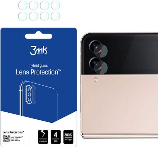 3MK Lens Protect Camera Protection Tempered Glass Transparent for the Galaxy Z Flip4
