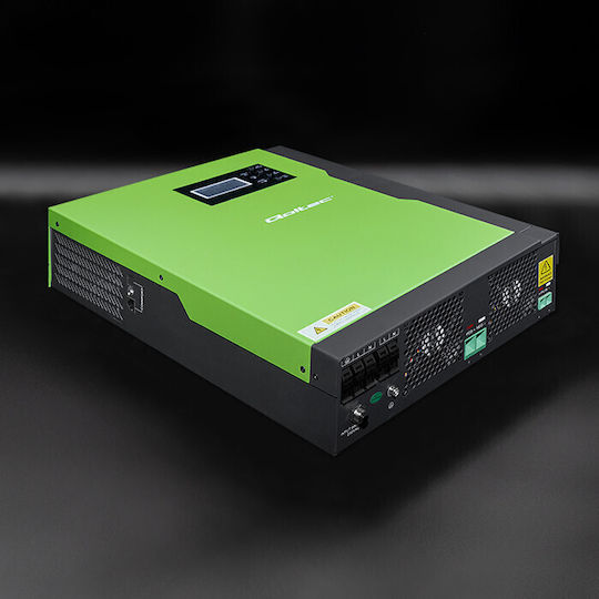 Qoltec Hybrid Off-Grid Modified Sine Wave Power Inverter 5500W with Input Voltage 48V 53887
