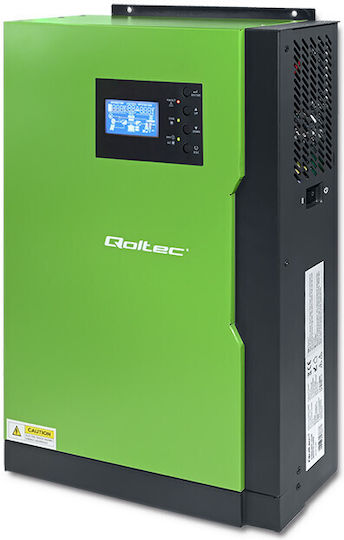 Qoltec Hybrid Off-Grid Τροποποιημένου Ημιτόνου Wechselrichter Ισχύος 3500W με Nenn-Eingangsspannung 24V 53886