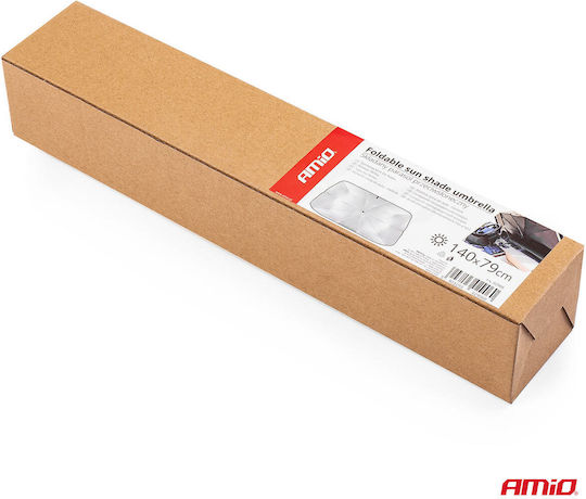AMiO Umbrelă Parasolar Parbriz Auto Interior 140x79cm