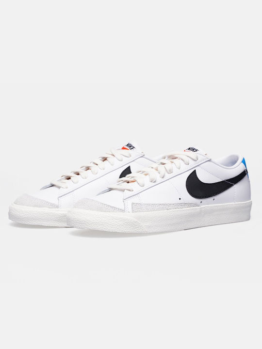 Nike Blazer Low '77 Bărbați Sneakers White / Black / Lt Photo Blue / Sail