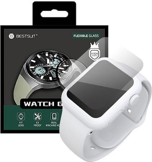 Bestsuit Flexible Hybrid Tempered Glass pentru Galaxy Watch 4 Classic 46mm - Galaxy Watch 4 Clasic 46mm 1buc
