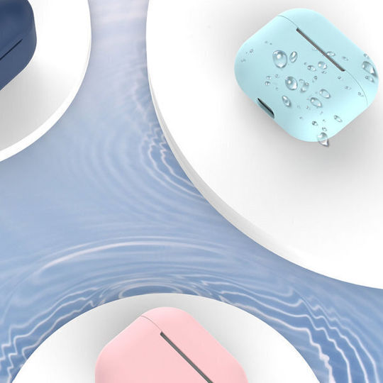Hurtel Θήκη Σιλικόνης σε Μπλε χρώμα για Apple AirPods Pro