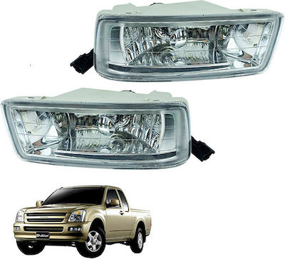 Auto Gs Waterproof Foglights for Isuzu D-Max 2003 2pcs