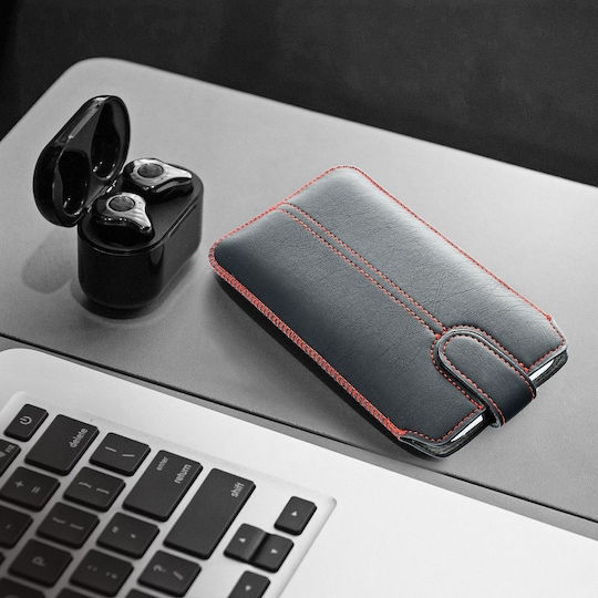 Forcell Pocket Ultra Slim M4 Sock & Pouch έως 6.1" Μαύρο
