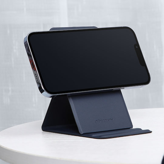 Nillkin Magnetic Stand Snapbase Leather Βάση Γραφείου για Κινητό σε Πορτοκαλί χρώμα