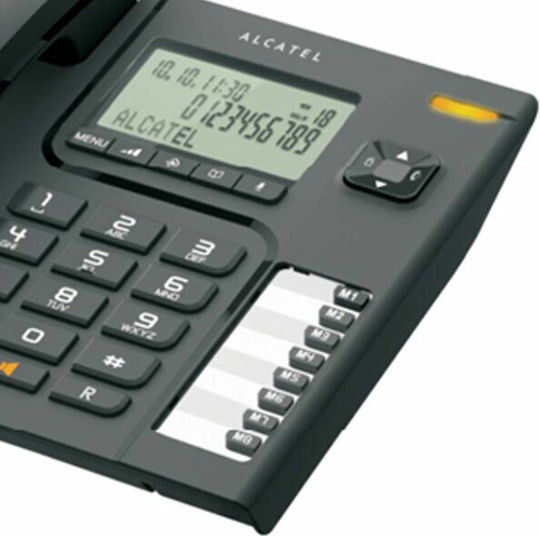 Alcatel T76 Ενσύρματο Τηλέφωνο Γραφείου Μαύρο
