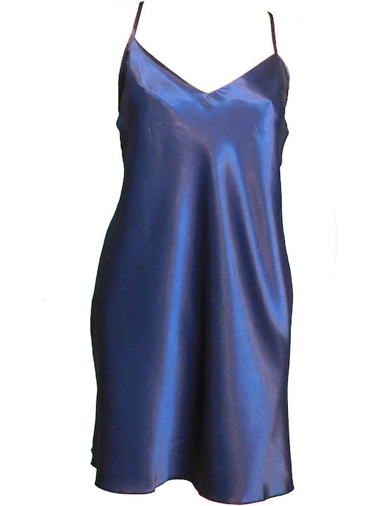 Secret Point Γυναικείο Νυχτικό Navy Μπλε 306