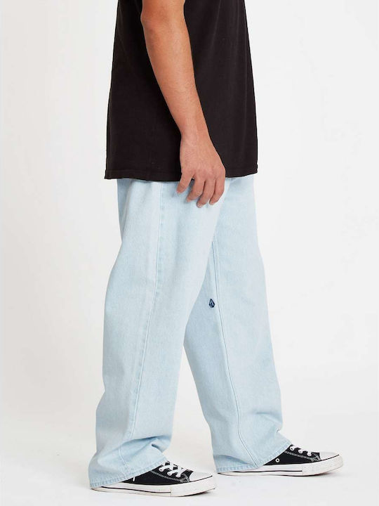 Billow Men's Jeans Pants with Loose Baggy Fit Blue