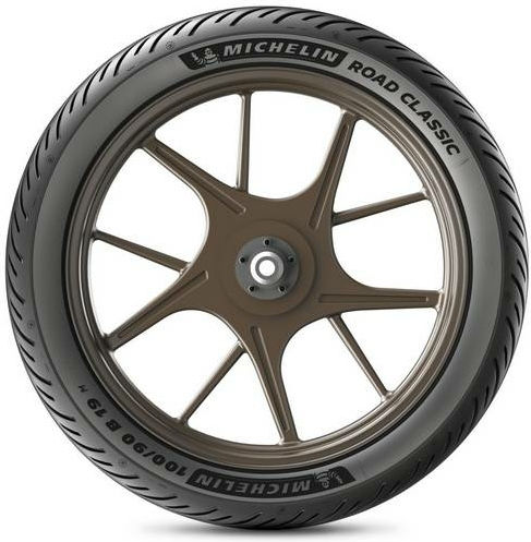 Michelin Road Classic 100/90B19 57V Fără Cameră De Aer Pe Șosea Anvelopă Pentru Motociclete Partea Din Față