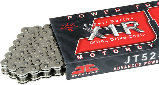 JT Sprockets Drive Chain 525116L for BMW F 650 GS for Honda CBF 500 for Suzuki GSX-R 750 for Triumph Daytona 525X116L