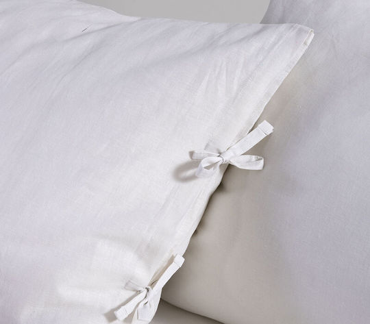 Nef-Nef Homeware Чаршаф Кралица 240x270см. Ecru