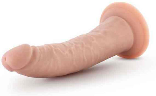 Dr. Skin Plus Posable Ρεαλιστικό Dildo με Βεντούζα Vanilla 19cm