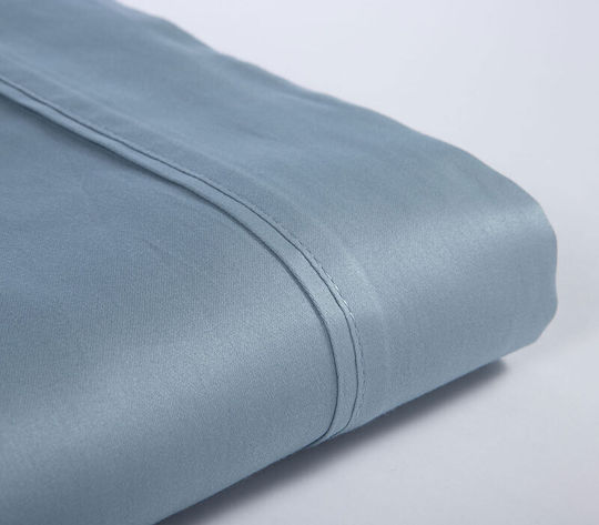 Nef-Nef Homeware Sheet King Size 280x270cm. Elements 1027 Dusty Aqua