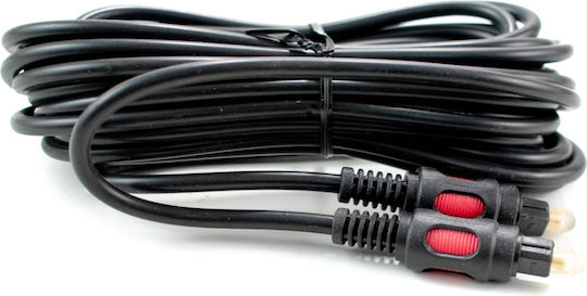 Optical Audio Cable TOS male - TOS male Μαύρο 5m (31196B)