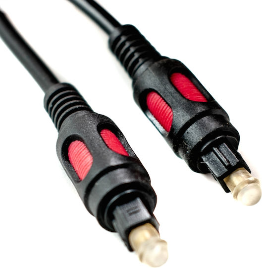 Optical Audio Cable TOS male - TOS male Μαύρο 5m (31196B)