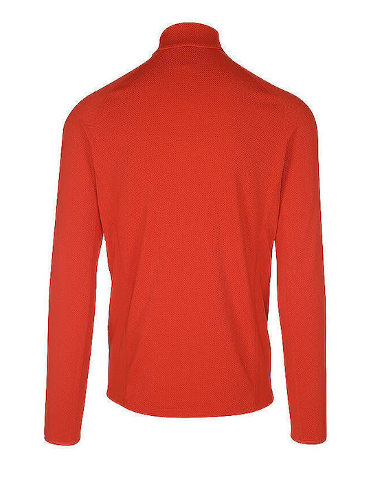 Millet Namadji II Men's Long Sleeve Blouse with Zipper Red