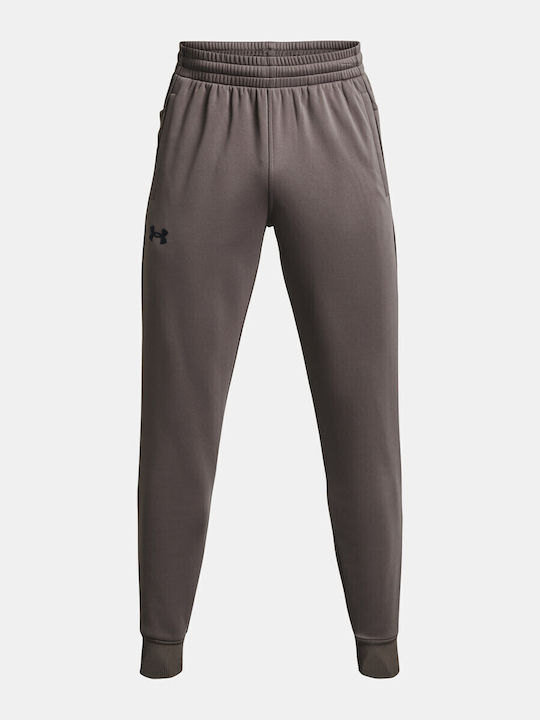 Sweatpants Glossy with Elastic Gray
