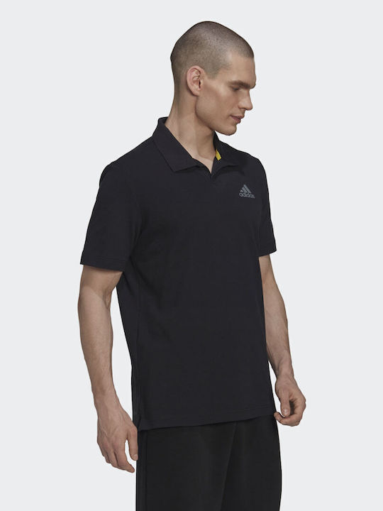 adidas Tennis HT5916 Men's Black Blouse