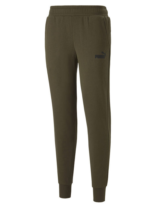 Sweatpants with Elastic Khaki