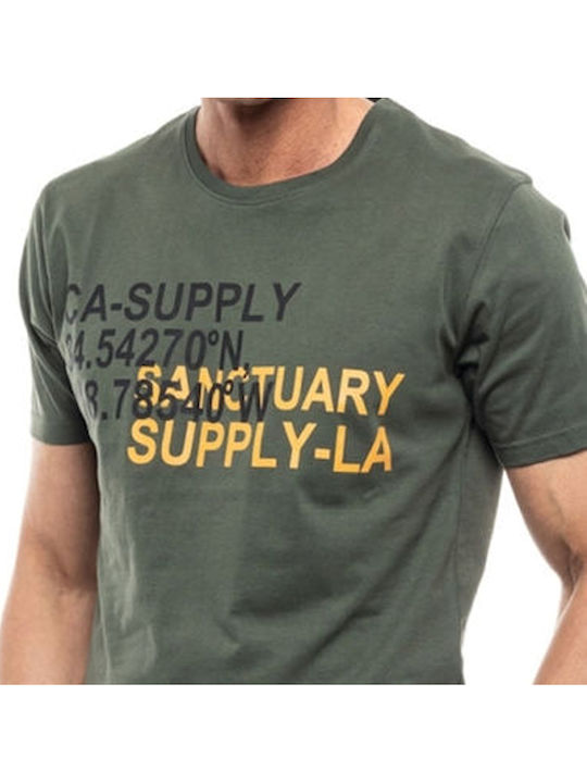 T-shirt Khaki