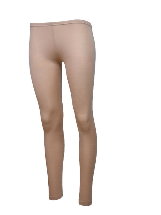 Apple Boxer Ausbildung Frauen Lang Leggings Beige