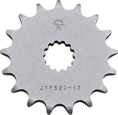 JT Sprockets Vorderes Ritzel 17 Zähne für Suzuki DL 1000 V-STROM 10-16 / GSXR 750 00-10 / GSR 750 11-12