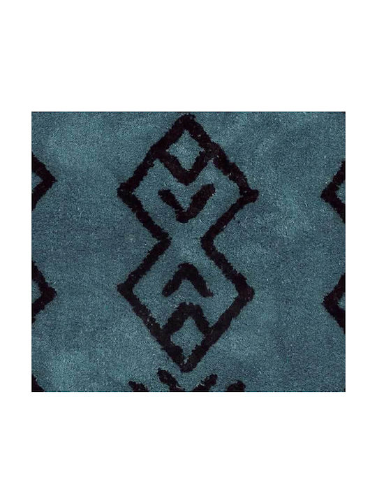 Palamaiki Ridel Χαλί Ορθογώνιο Καλοκαιρινό Petrol 60x140cm