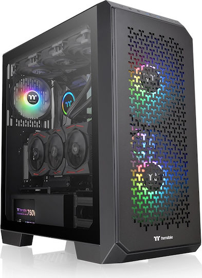 Thermaltake View 300 MX Gaming Midi Tower Computer Case with Window Panel Black