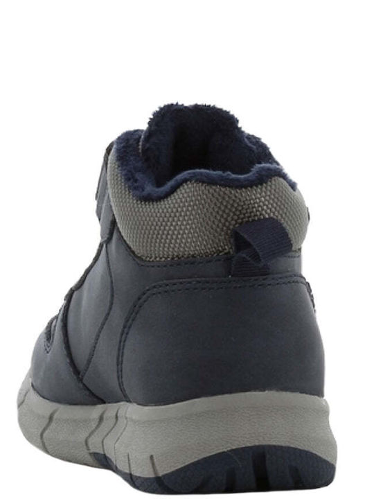Kinderstiefeletten mit Klettverschluss Marineblau