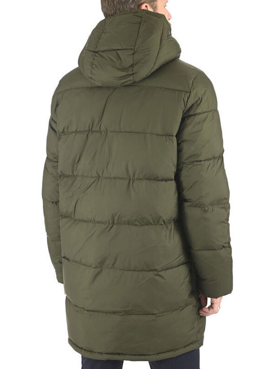 Ecoalf Herren Winter Jacke Puffer Forest Night