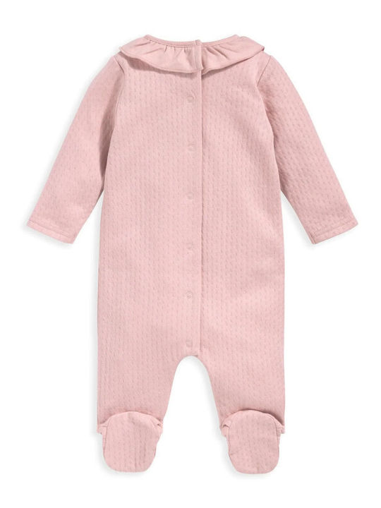 Mamas & Papas Baby Bodysuit Set Long-Sleeved Pink