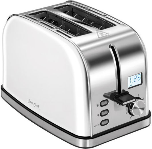 Sam Cook PSC-60/W Toaster 2 Slots 950W White