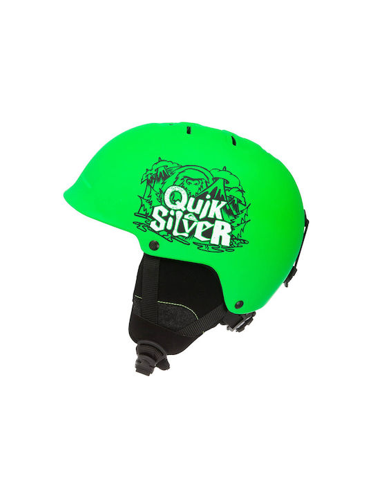 Quiksilver Empire Kinder Ski & Snowboard Helm in Grün Farbe
