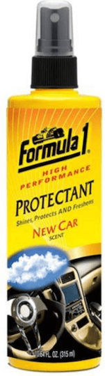 Formula1 Fragranced Protectants Καθαριστικό / Γυαλιστικό και Προστατευτικό Σπρέι για Ταμπλό Αυτοκινήτου με Άρωμα Καρύδα 315ml