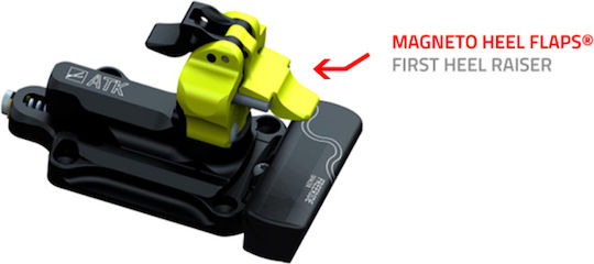 ATK Freeraider 14 2.0 Ski Bindings with Brake Width 97mm Black/Green