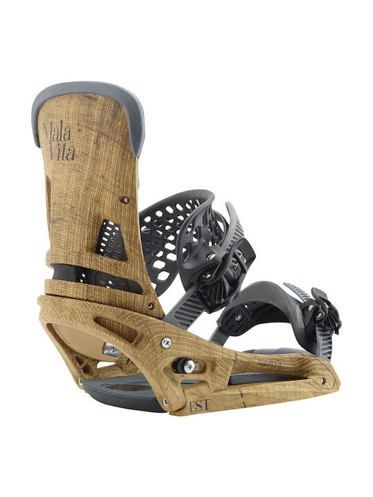 Burton Malavita Est Legături Snowboard pentru bărbați Maro Culoare Burton Malavita Est Legături Snowboard pentru bărbați Maro Culoare