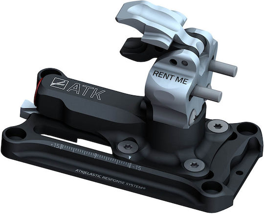 ATK Rent Me Ski Bindings with Brake Width 108mm in Black Color