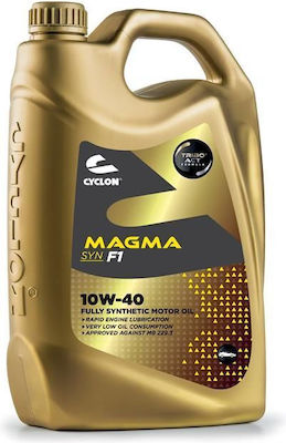 Cyclon Magma Syn F1 Synthetic Car Lubricant 10W-40 5lt