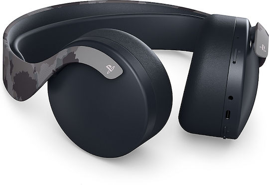 Sony PlayStation 5 Pulse 3D Wireless Over Ear Gaming Headset with Connection 3.5mm / USB Gray Camouflage