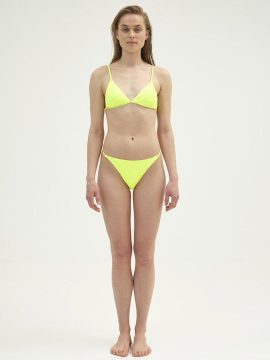 Set Bikini Τριγωνάκι & Brazil Neon Yellow