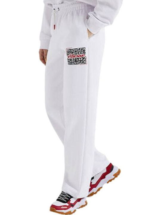 Zoo High Waist Sweatpants White
