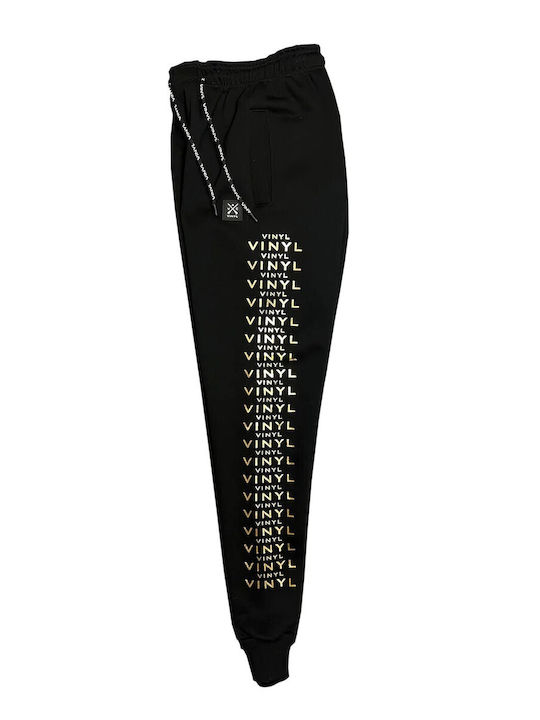 Sweatpants with Elastic Black