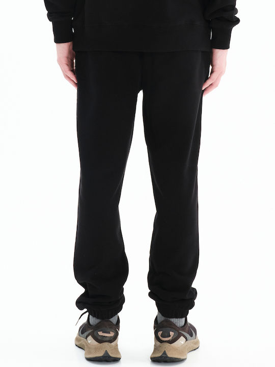 Emerson Sweatpants with Elastic Black