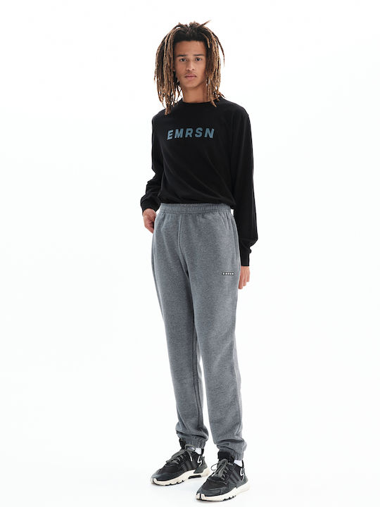 Sweatpants with Elastic Gray