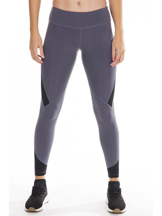 Women's Long Running Legging Gray