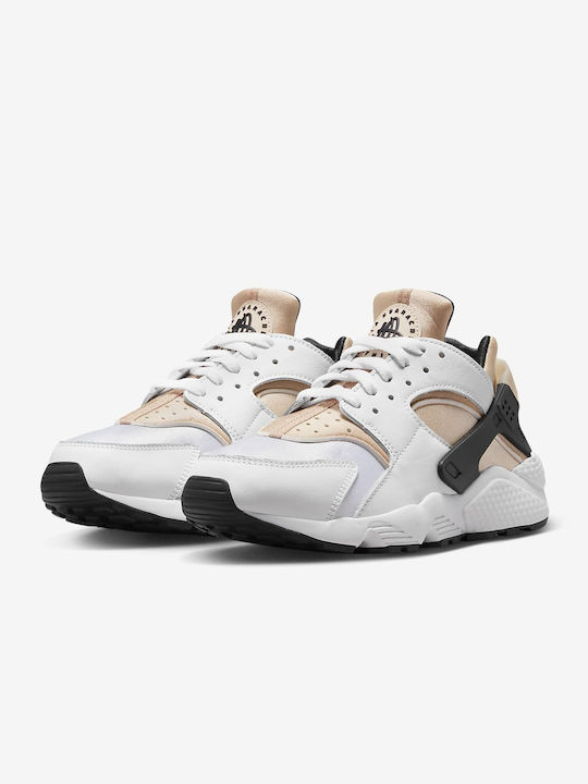 Nike Air Huarache Damen Sneakers White / Hemp / Sanddrift / Black