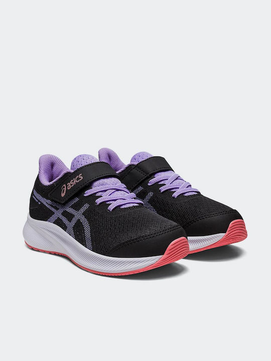 ASICS Αθλητικά Παιδικά Παπούτσια Running Patriot 13 Μαύρα