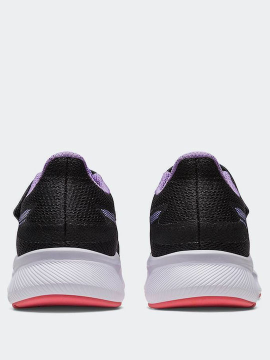 Patriot 13 Kids Sports Shoes Running with Hoop & Loop Closure Black
